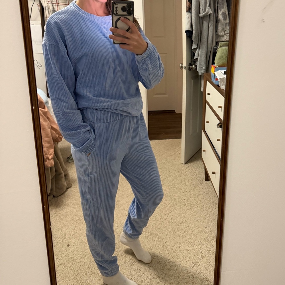 a new day Light Blue Women's Jogger Set